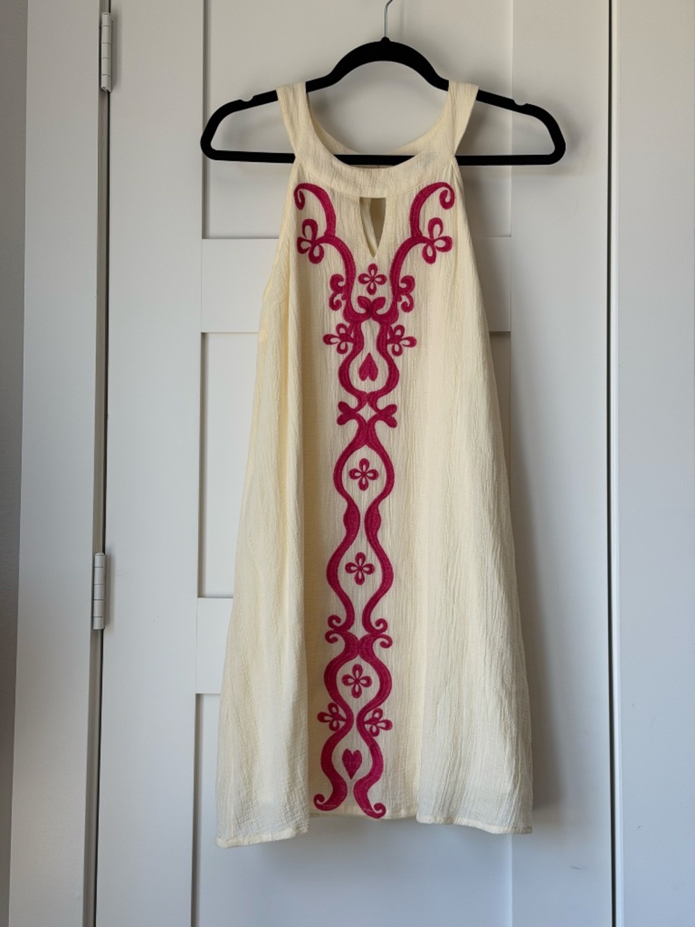 Cream Halter Altar'd State Mini Dress